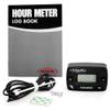 Hardline Products USA HR-8061-2 Inductive Hour Meter & Tachometer - Waterproof RPM Gauge for 1-2 Cylinder Gas Engines - Fits Dirt Bikes, ATVs, Outboards & Generators - HR-8061-2 view 2