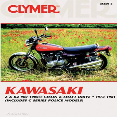 Clymer Service Manual for 77-81 Kawasaki KZ1000