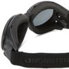 Bobster Cruiser 2 Goggles, Black Frame/3 Lenses (Smoked, Amber and Clear) view 4