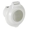Marinco ParkPower 304EL-BRV Contour Power Inlet with Stainless Steel Trim, White view 1