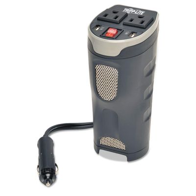 RIPP Lite 200W Car Power Inverter with 2 Outlets & 2 USB Charging Ports, Cup Holder Design, Auto Inverter (PV200CUSB)