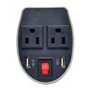 RIPP Lite 200W Car Power Inverter with 2 Outlets & 2 USB Charging Ports, Cup Holder Design, Auto Inverter (PV200CUSB) view 2