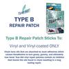 Tear-Aid Vinyl Repair Patch Kit Type B view 2