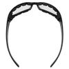 Global Vision Marilyn Women's Foam Padded Motorcycle Sunglasses ATV Sports Eyewear Clear Lenses Bling view 4
