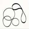 Complete Belt Kit for Yamaha TC-511S view 1