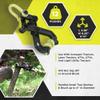 Brush Grubber Heavy Duty Steel 360 Degree Tree Stump Remover Tractor and ATV Attachment for Brush Trees and Small Trees, Green view 2