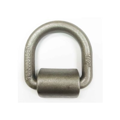 LIBRA Set of 6 Weld-on 1/2" Forged D-Rings for Trailer, Truck, Tie-Down Ring-27011