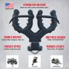 Graspur Double ATV Gun & Bow Rack - Model ATV2 view 4