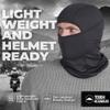 Tough Headwear Balaclava Ski Mask - Breathable Face Mask for Men - Flexible Hinge Full Face Cover - Windproof Motorcycle Gear - Black view 4