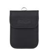 Wisdompro RFID Key FOB Protector for Car Key Signal Blocking; WP4694 Faraday Bag for Anti-Hacking, Anti-Theft Pouch - Black view 1