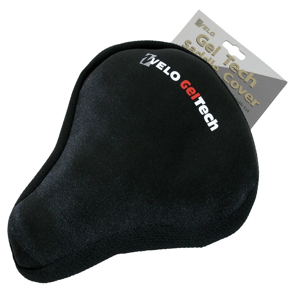 VELO Gel Tech Bicycle Seat Cover (Large) Black