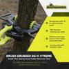 Brush Grubber BG-11 Xtreme Brush and Tree Stump Puller Remover Tool with No Slip Gripping Teeth, Rotating Grip Pads, and Handles view 2