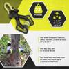 Brush Grubber BG-11 Xtreme Brush and Tree Stump Puller Remover Tool with No Slip Gripping Teeth, Rotating Grip Pads, and Handles view 3