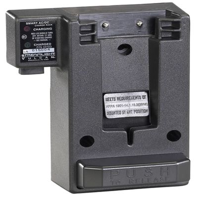 Streamlight 44103 Charging Rack AC/DC Smart Charge (Vulcan Series) Black