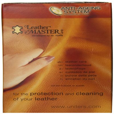 Leather Master Leather Care Kit (150ml) - All Purpose Leather Cleaner, Conditioner, Protector, and Polish To Clean and Detail A Car Interior, Seat, Shoe, Boot, Purse, Bag, Couch, Sofa, and More