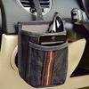 High Road Air Vent Mount Car Cell Phone Holder with Soft Lined Back Pocket and Front Mesh Storage Pocket view 2