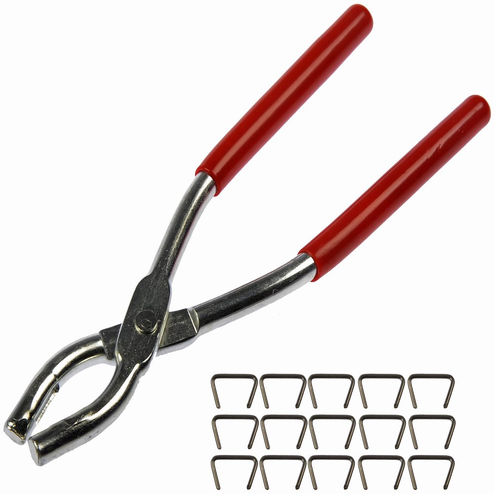 Dorman 74366 Hog Rings Size X5 15 Pack With Tool, 15 Pack Universal Fit