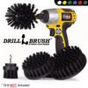 Drillbrush BBQ Grill Cleaning Kit - Safe Nylon Grill Brush | Drill Brush Set - Ultra Stiff Power Scrubber Attachments for Loose Paint, De-Scaling Rust and Graffiti Removal on Stone, Brick and Masonry view 4