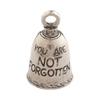 Guardian Bell POWMIA Good Luck Bell w/Keyring & Black Velvet Gift Bag | Motorcycle Bell | Lead-Free Pewter | Good Luck Gift to Friends & Family | Bike Bell | Made in USA view 2