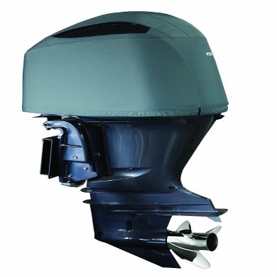 Oceansouth Custom Fit Vented Covers for Yamaha Outboard Engine (Gray, F115B, F130A 4CYL 1.8L (From 2015 to 2024))