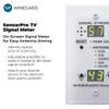 Winegard RFL-342 Sensar Pro White TV Signal Strength Meter, Find Local Digital Programming Fast and Easy view 2