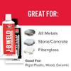 J-B Weld 8281 Professional Size Steel Reinforced Epoxy - Hardener and Steel Pack - 10 oz view 3