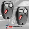 Key Fob Keyless Entry Remote with Ignition Key fits Chevy Astro Blazer S10 Silverado Suburban Tahoe / GMC Jimmy Safari Sierra Sonoma Yukon / Oldsmobile Bravada (15732803), Set of 2 view 2