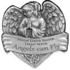 Angelstar 15731 Metal Visor Clip, 2-1/2-Inch, Never Drive Faster Than Your Angel Can Fly view 1