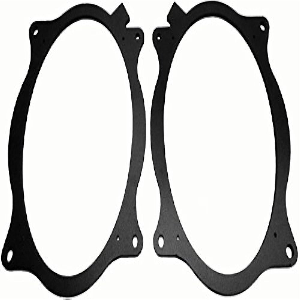 6x9 Rear Deck Speaker Adapter Spacer Rings Compatible with 2012-2016 Camry & 2014-2016 Corolla- SAK054_69-1 Pair
