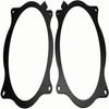 6x9 Rear Deck Speaker Adapter Spacer Rings Compatible with 2012-2016 Camry & 2014-2016 Corolla- SAK054_69-1 Pair view 1