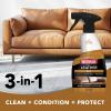 Weiman Leather Cleaner & Conditioner - Cleans, Restores & Protects Leather, UV Protection Prevent Cracking & Fading, For Car Seats, Sofas, Shoes, Bags & All Finished Leather Surfaces, 1 Pack, 12 Fl Oz view 2