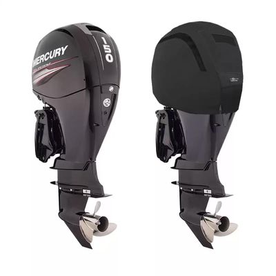 Oceansouth Custom Fit Vented Covers for Mercury Outboard Engines (Black, 135HP, 150HP 4 str 4CYL 3.0L (from 2011 up to 2024))