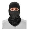 Ergodyne N-Ferno 6823 Balaclava Ski Mask, Wind-Resistant Face Mask, Hinged Design, Each, Black, One Size view 1