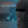 Ergodyne N-Ferno 6823 Balaclava Ski Mask, Wind-Resistant Face Mask, Hinged Design, Each, Black, One Size view 3