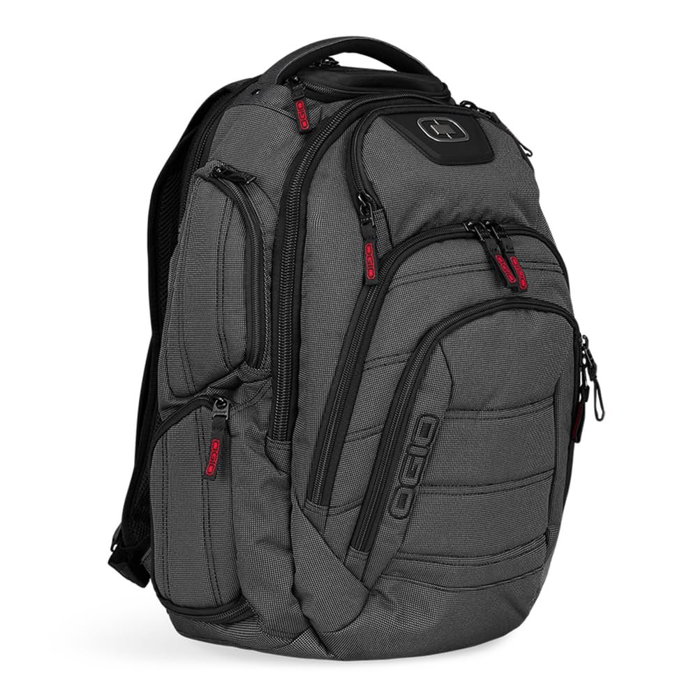 OGIO Renegade Backpack (Renegade, Black Pindot)
