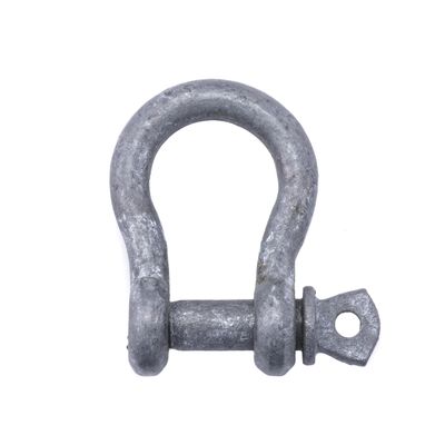 Whitecap Industries S-1530P Galvanized Steel Shackle - 1/4" Rope Size