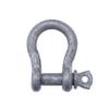 Whitecap Industries S-1530P Galvanized Steel Shackle - 1/4" Rope Size view 1
