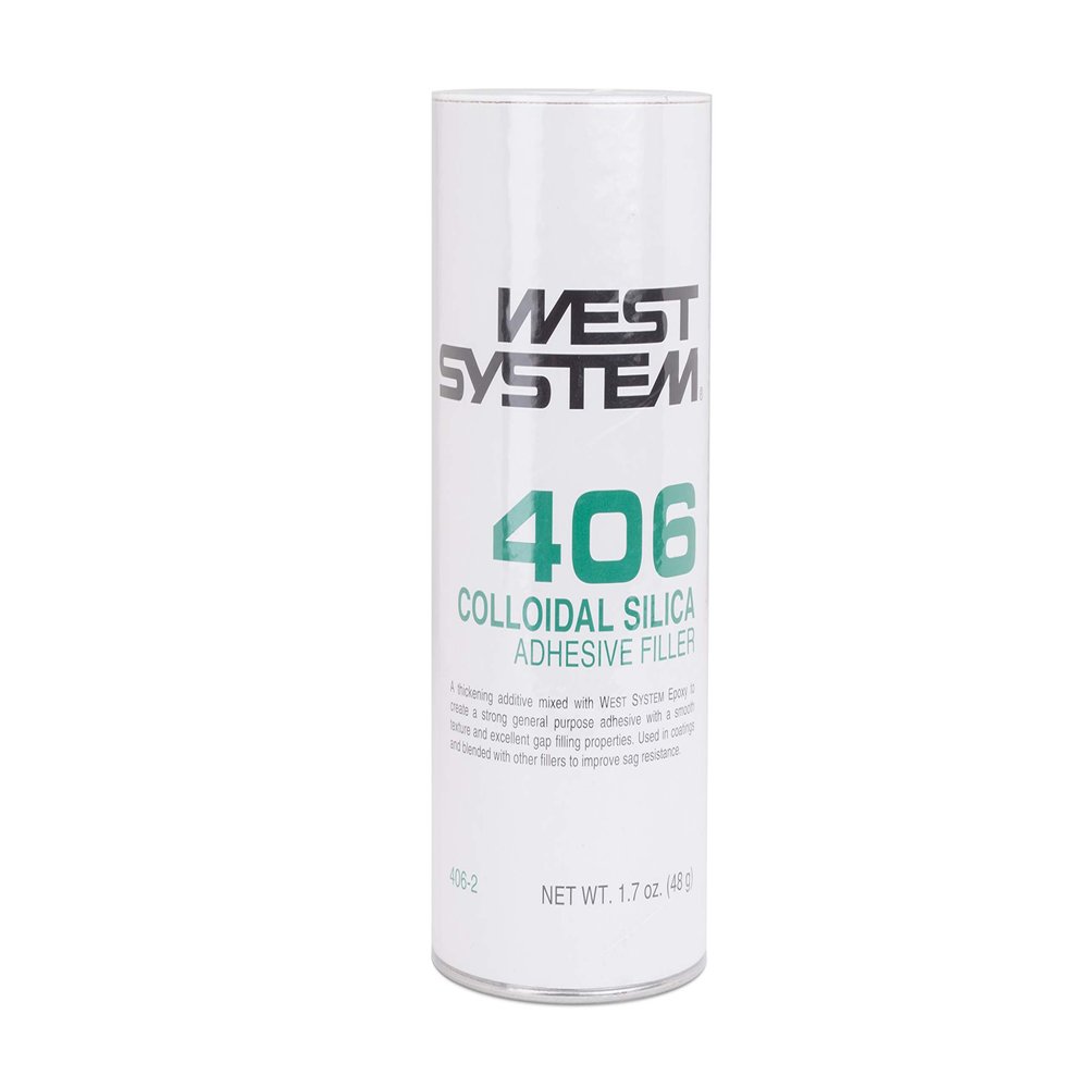 WEST SYSTEM 406 Colloidal Silica Epoxy Filler Thickening Additive for WEST SYSTEM Epoxy | Viscosity Control for Strong Structural Bonds | Made in the USA