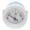 Teleflex Boat Oil Pressure Gauge 67180P | Sportsman Marine White 2 Inch view 1