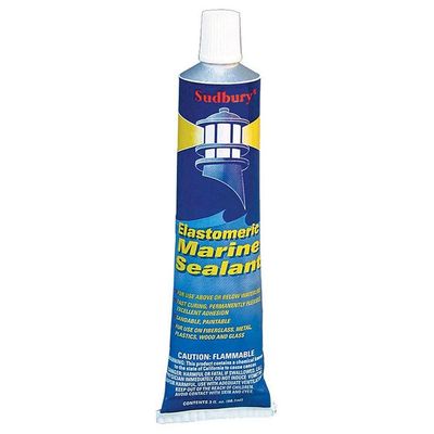 Sudbury 320 Elastomeric Marine Sealant, 3-Ounce, White