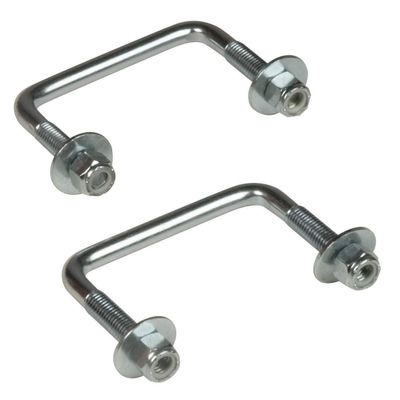 Tie Down Engineering Zinc-Plated U-Bolt, 2-1/8"W X 4" L, Pair
