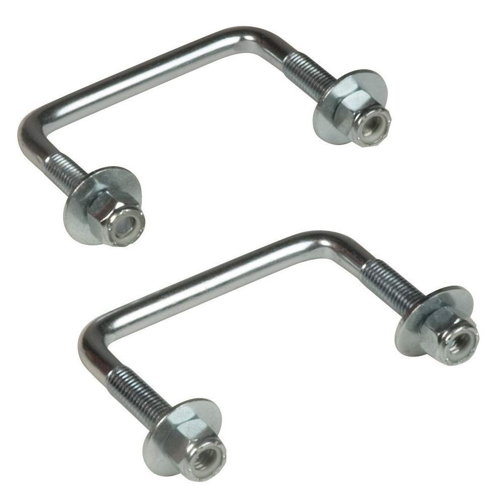 Tie Down Engineering Zinc-Plated U-Bolt, 2-1/8"W X 4" L, Pair