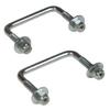 Tie Down Engineering Zinc-Plated U-Bolt, 2-1/8"W X 4" L, Pair view 1