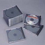 iBUFFALO Arvel ACP10BK CD-ROM Plastic Case, Holds 10 Pieces