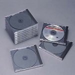 iBUFFALO Arvel ACP10BK CD-ROM Plastic Case, Holds 10 Pieces