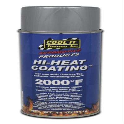 Thermo-Tec 12002 Aluminum High Heat Wrap Coating, 11 oz.