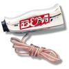 B&M 80659 Chrome Aluminum T-Handle Shifter Grip with Button and SAE Thread Inserts view 1