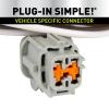 Hopkins Towing Solutions 43595 Plug-In Simple Vehicle Wiring Kit, Black view 2