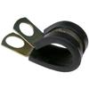 Pico 7520A 1" ID Rubber Insulated Clamps 5/8" Zinc Plated Steel with 3/8" Mounting Hole 100 per Package view 1