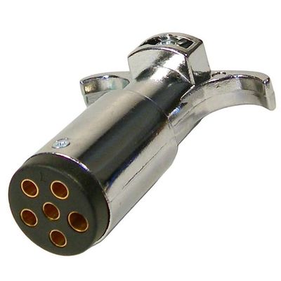 PICO Wiring Accessories 0727PT 6-Pole Trailer Connector with Polarized Plug - 35 Amp, Male